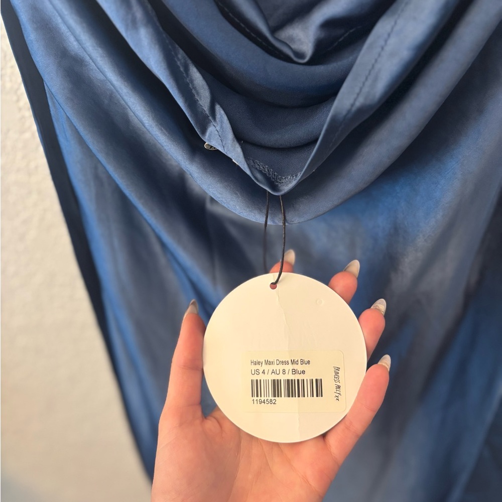 NWT Princess Polly Haley Maxi Dress Mid Blue🦋 - Picture 10 of 10